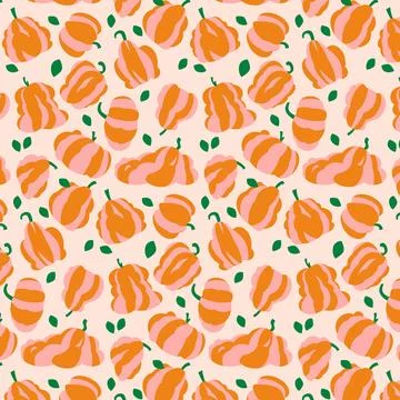 Autumn pumpkins Stock Illustration