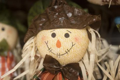 A autumn puppet Fotos de archivo