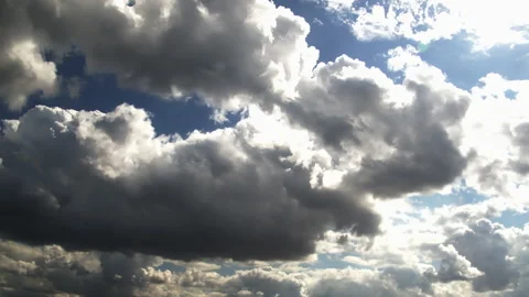 Autumn Rain Sky Clouds 3 Stock Footage 141166237