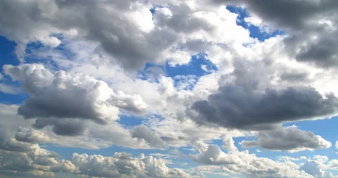 Autumn Rain Sky Clouds 5 Stock Footage 141172673