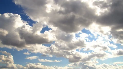 Autumn Rain Sky Clouds 6 Stock Footage 141172893