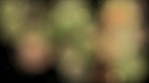 Autumn. Rain on window. Night Stock Footage 11269591