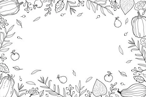 Autumn rectangular frame. Autumn time postcard template. Fall foliage frame in Stock Illustration