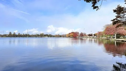 Autumn Reflection Foto stock