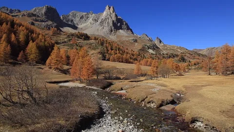 Autumn river Stock Footage 132424728