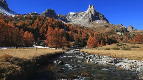 Autumn river Stock Footage 132425880