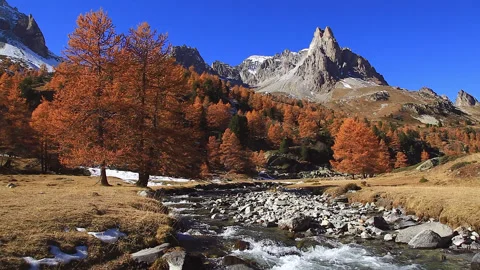 Autumn river Stock Footage 132426027