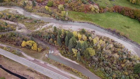 Autumn River Run Vidéo 255871105