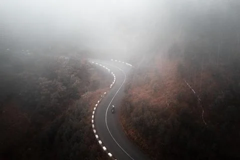 Autumn roads  Stock Photos