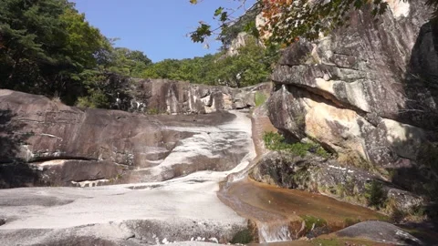 Autumn scenery of Muling Valley Stock Footage 309765621