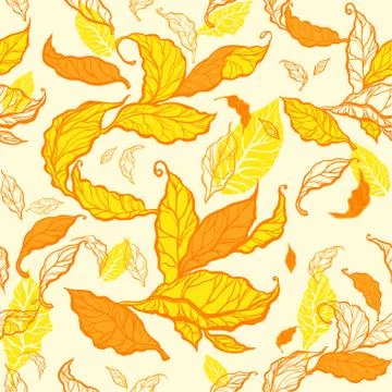 Autumn seamless Stock Illustration