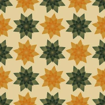 Autumn seamless pattern background. Stock Illustration