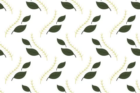 Autumn seamless pattern backround template Stock Illustration