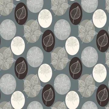 Autumn. Seamless pattern Stock Illustration