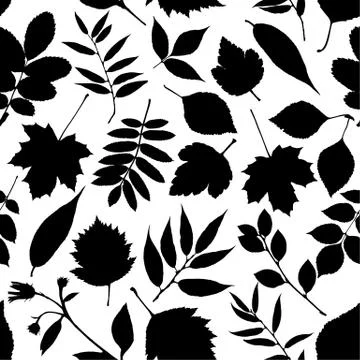 Autumn seamless pattern. Stock Illustration