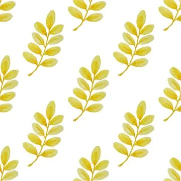 Autumn seamless pattern Stock Illustration