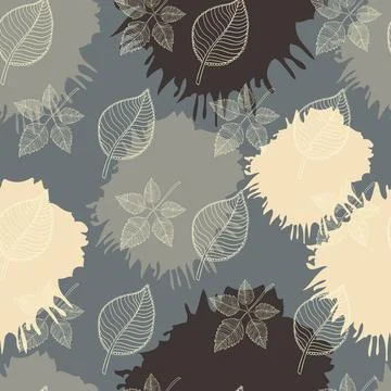 Autumn seamless pattern leaf Autumn seamless pattern abstract leaf,leaf fa... 스톡 사진