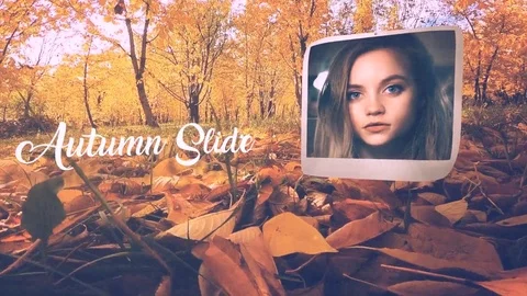 Autumn Slide Stock After Effects