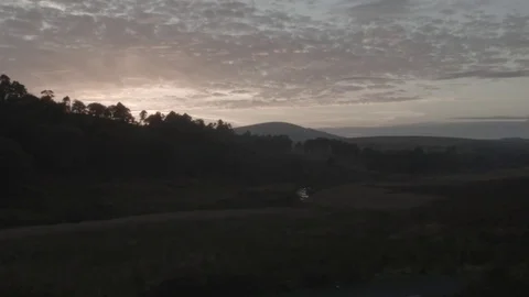 Autumn Sundown Ireland Stock Footage 84892573