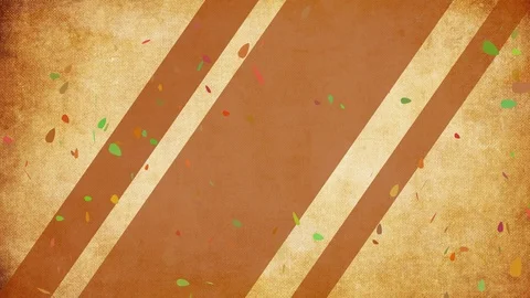 Autumn Textured Graphics Background Falling Leaves Stock Footage 117060516