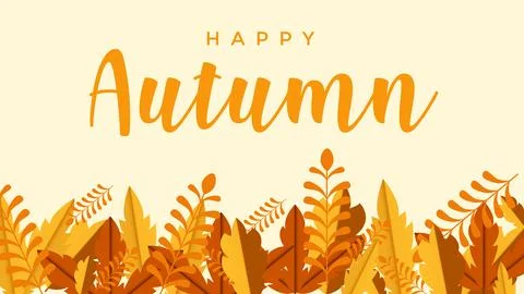 Autumn theme background Stock Illustration