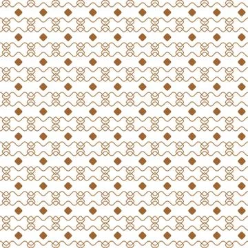 Autumn themed geometric Pattern Stock Illustration