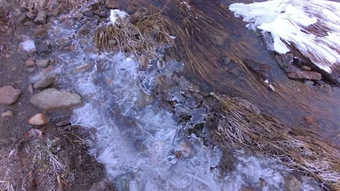 Autumn time river Video stock 97810914
