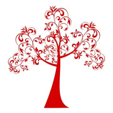Autumn Tree Stock Illustration