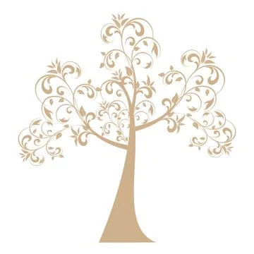 Autumn Tree Stock Illustration