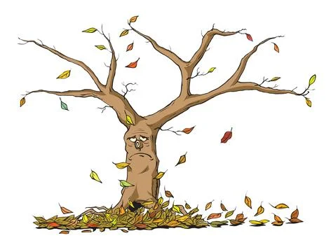 Autumn tree Stock Illustration