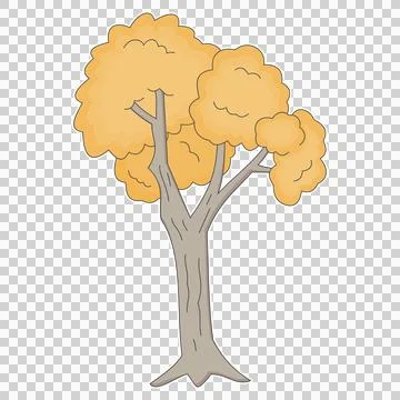 Autumn tree Ilustración de archivo
