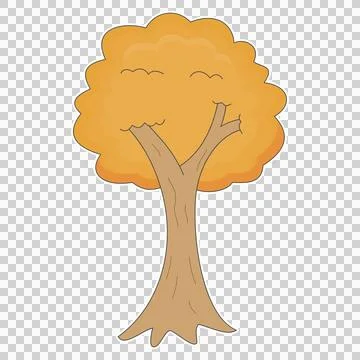 Autumn tree Ilustración de archivo