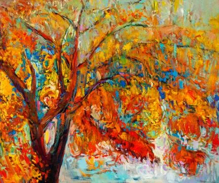 Autumn tree Stock Photos