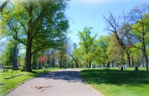 Autumn Trees Stock Illustration