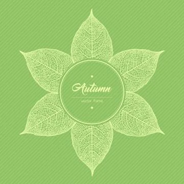 Autumn typographic. Stock Illustration