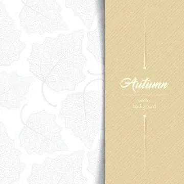 Autumn typographic. Illustrazione stock