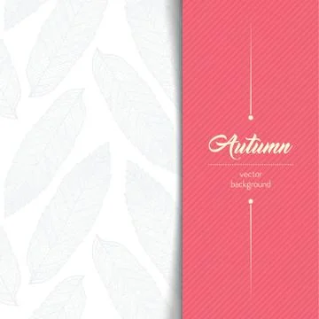 Autumn typographic. Stock Illustration