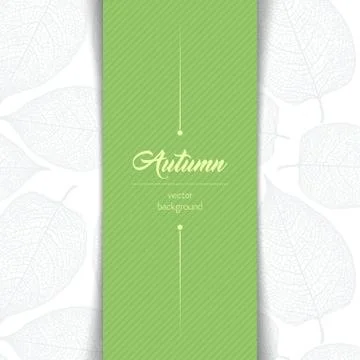 Autumn typographic. Stock Illustration