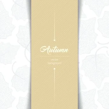 Autumn typographic. Stock Illustration