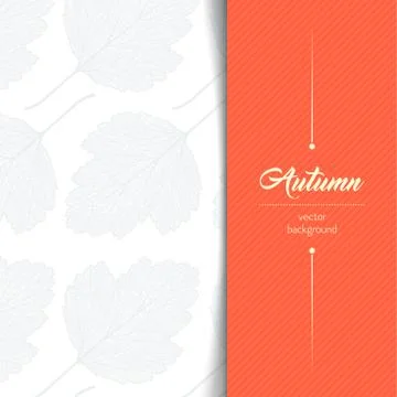 Autumn typographic. Stock Illustration