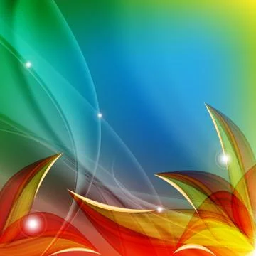 Autumn vector backdrop. eps10 Stock Illustration