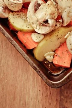 Autumn vegetables Stock Photos