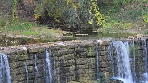 Autumn Waterfall No.6 Video stock 45399841