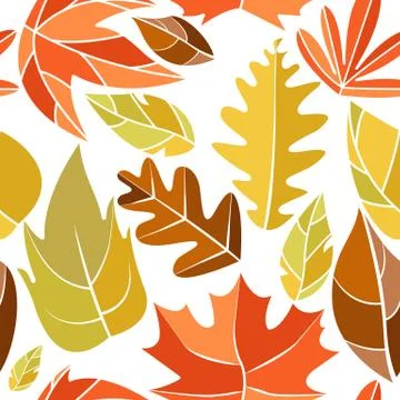 Autumn Wind Background Isolated Vector Illustration Graphic Design Stock Illustration