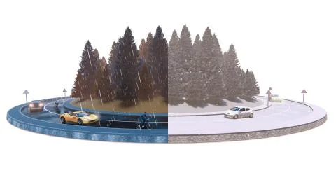 Autumn / Winter Stock Illustration