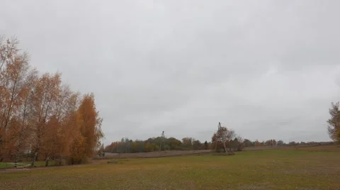 Autumnal Landscape. Vídeo Stock 57259832