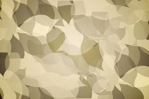 Autumnal leaf pattern in green tones Stock Illustration