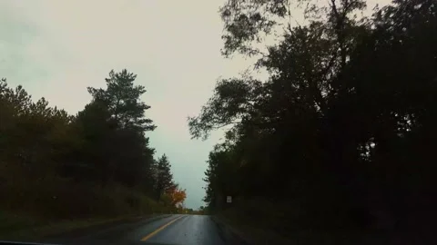 AutumnDrive06 Stock Footage 142100757