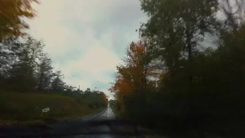 AutumnDrive10 Stock Footage 142100658