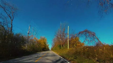 AutumnDrive22 Stock Footage 142100392